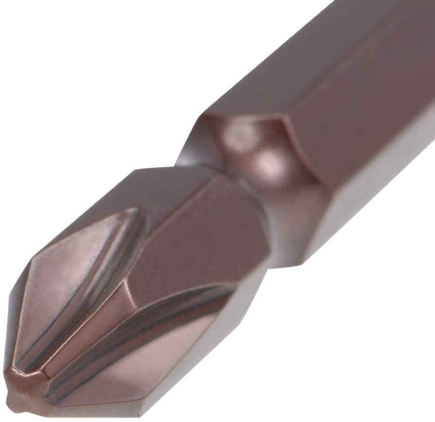 XYWHPGV 5 Pcs PH2 Magnetic Phillips Double Ended Screwdriver Bits
